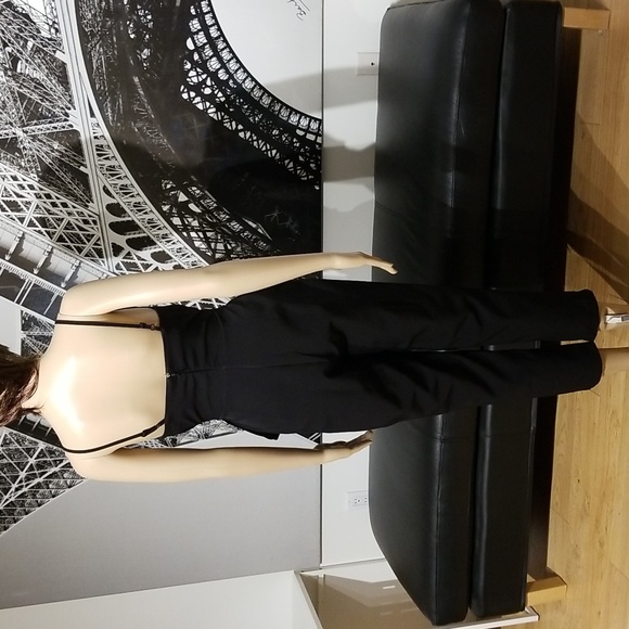 Asos Spaghetti Strap Jumpsuit / Sz 2 / Black - Picture 9 of 17